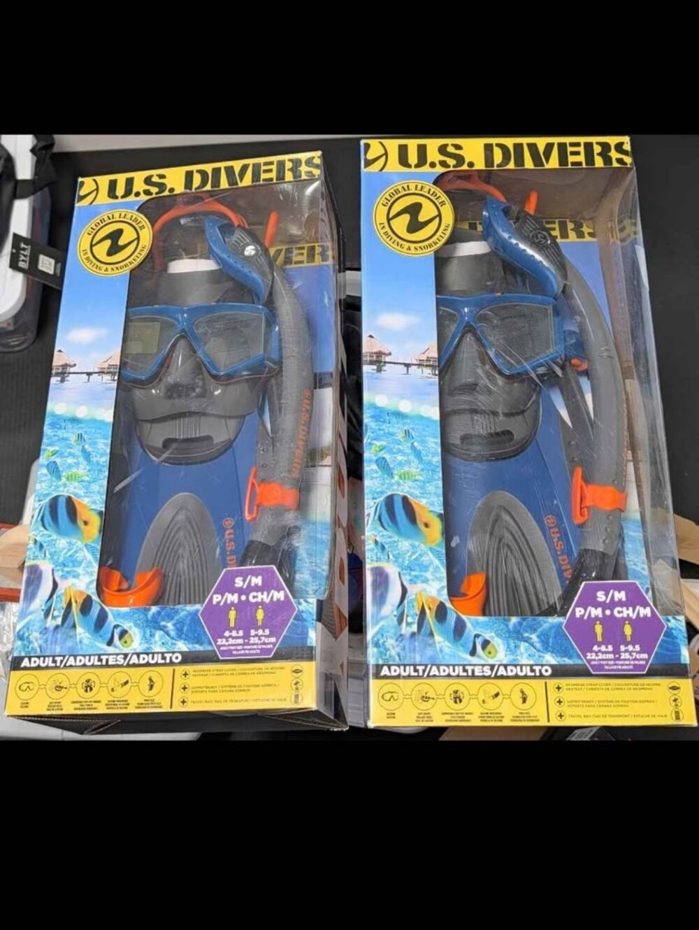 Divers Snorkel Set (2)